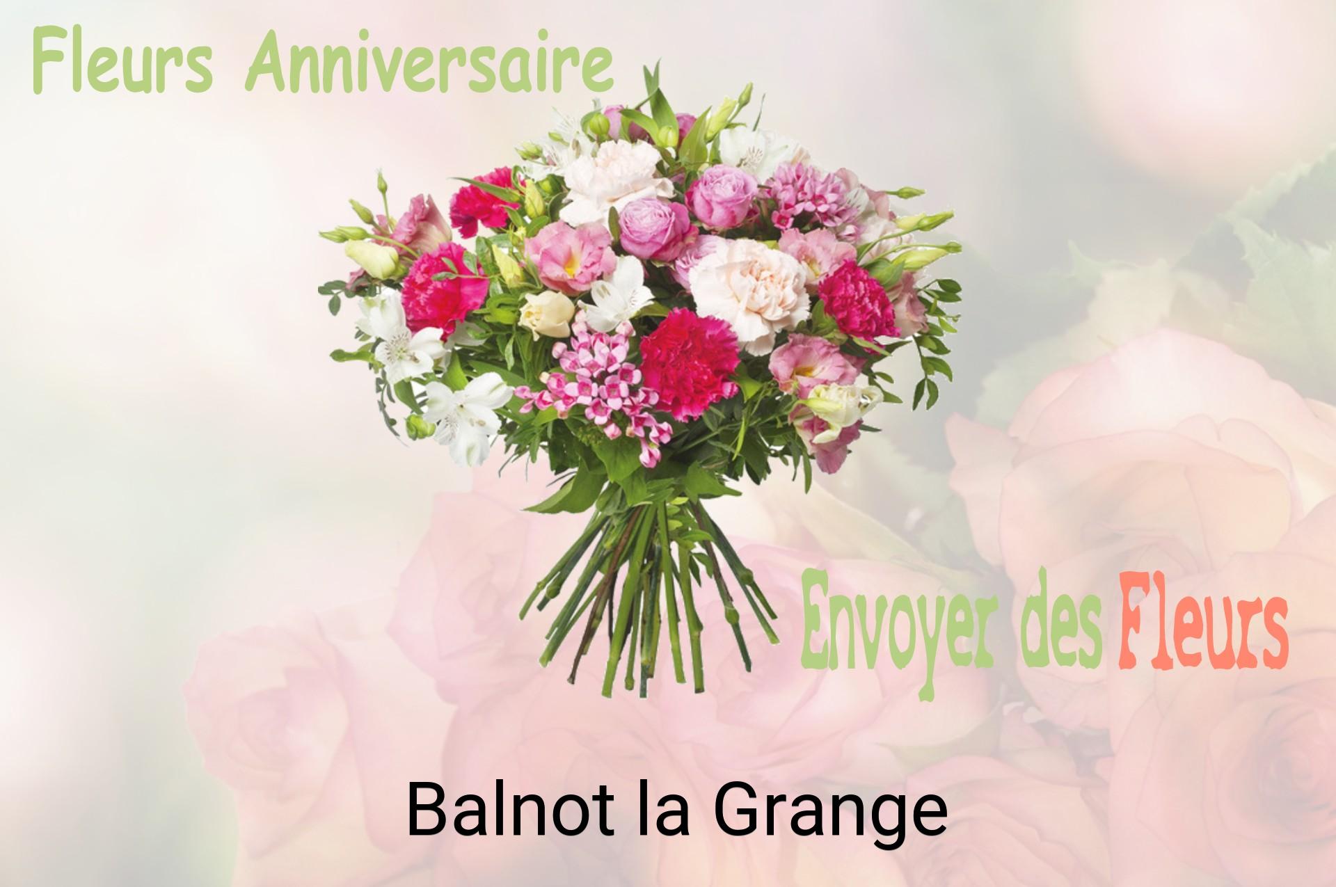 Bouquet de fleurs d’anniversaire livré à Balnot-la-Grange