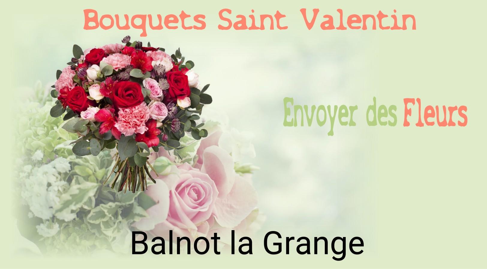 Roses de Saint-Valentin livrées à Balnot-la-Grange